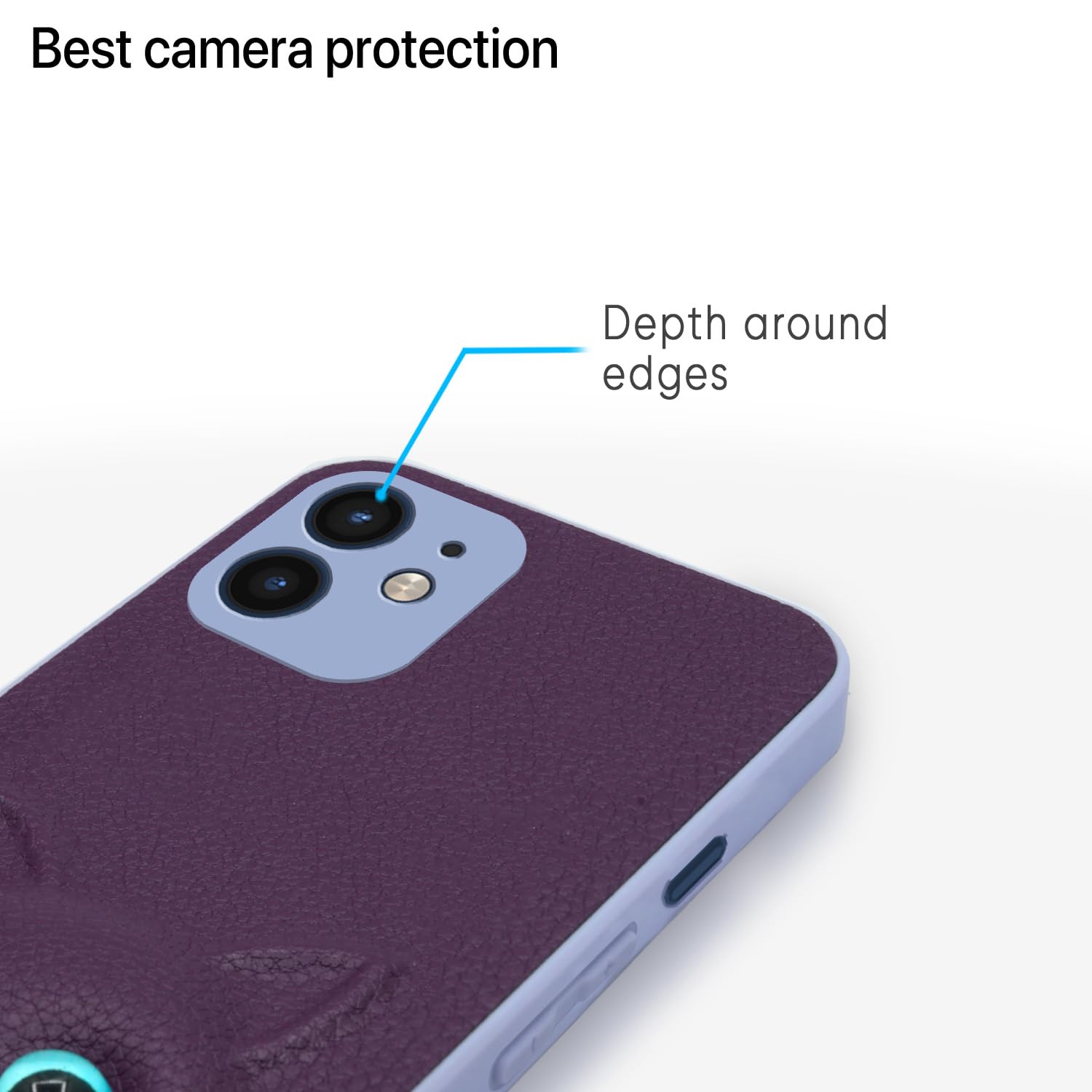 Pikkme purple mobile cover for iPhone 12 – photo 5