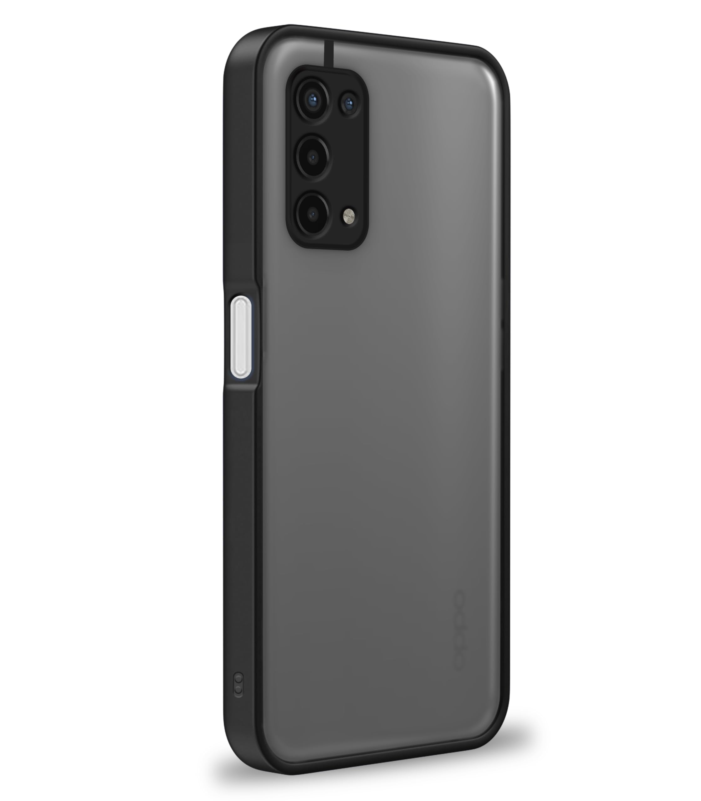 Black Matte mobile back cover for Oppo A74 5G – Pikkme – photo 3