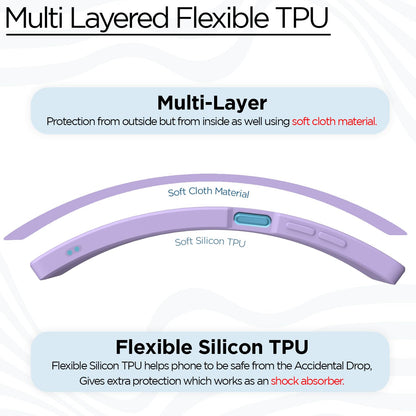 Pikkme purple back cover for Vivo T1/Y75/iQOO Z6 5G – photo 4