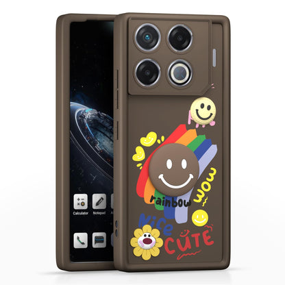 Infinix GT 20 Pro 5G back cover in brown by Pikkme