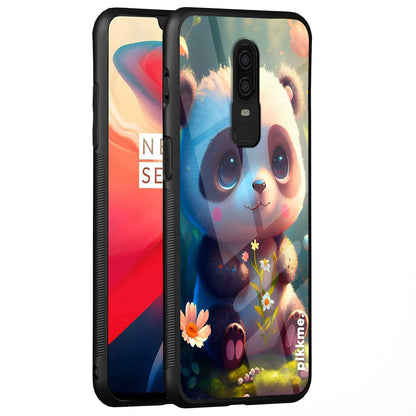 Pikkme Hybrid mobile back cover for OnePlus 6