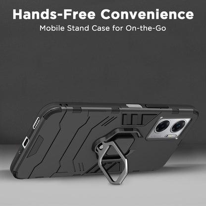 Redmi 11 Prime 5G D5 Tough Armor phone cover in black by Pikkme – photo 6
