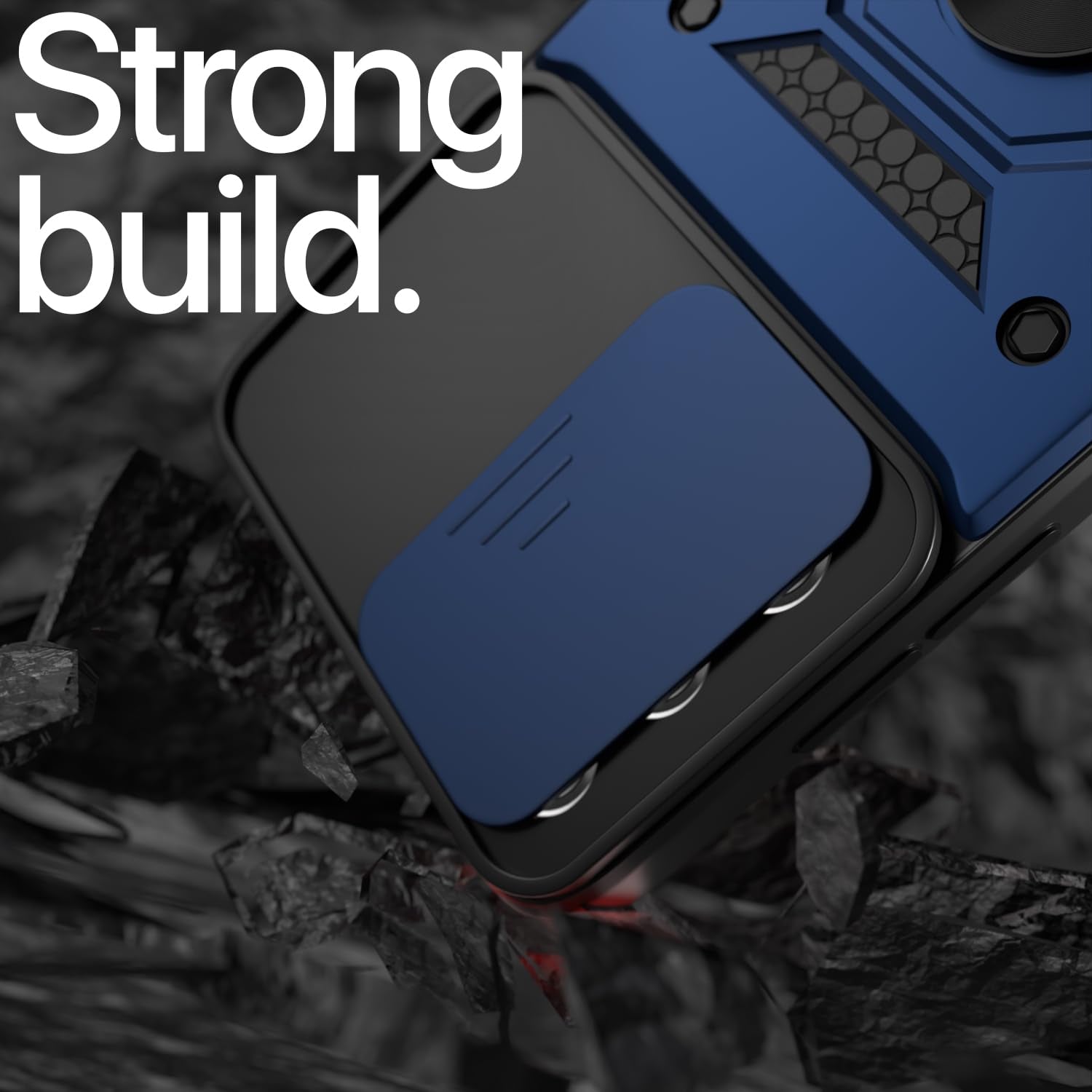 Pikkme blue D10 Camera Shield phone cover for Samsung A14 4G/A14 5G/360 – photo 6