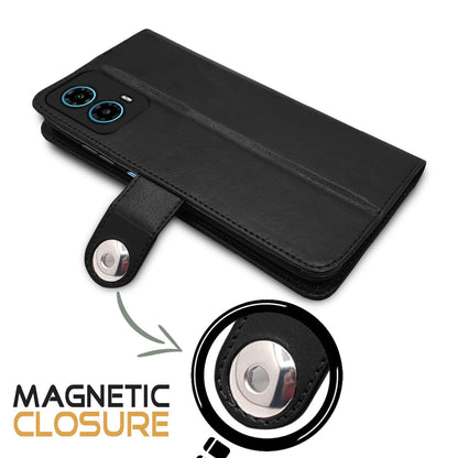 Pikkme black flip cover for Moto G34/G45 5G – photo 4