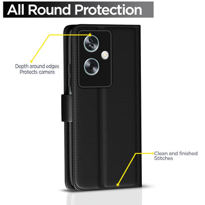 Black flip cover for Oppo A79 5G – Pikkme – photo 4