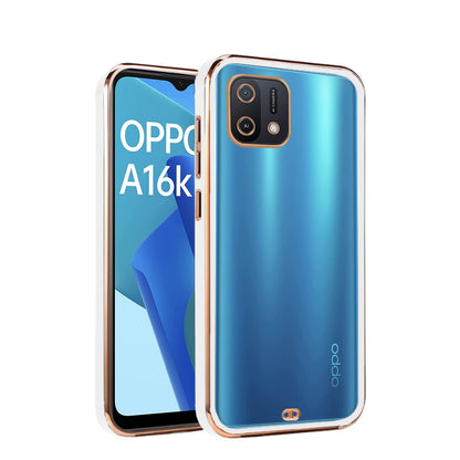 White Chrome mobile cover for Oppo A16K – Pikkme