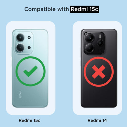 Pikkme Redmi 15c 5G transparent mobile back cover – photo 4