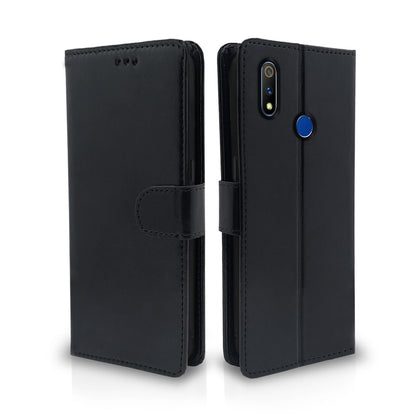 Pikkme Realme 3 Pro black flip case
