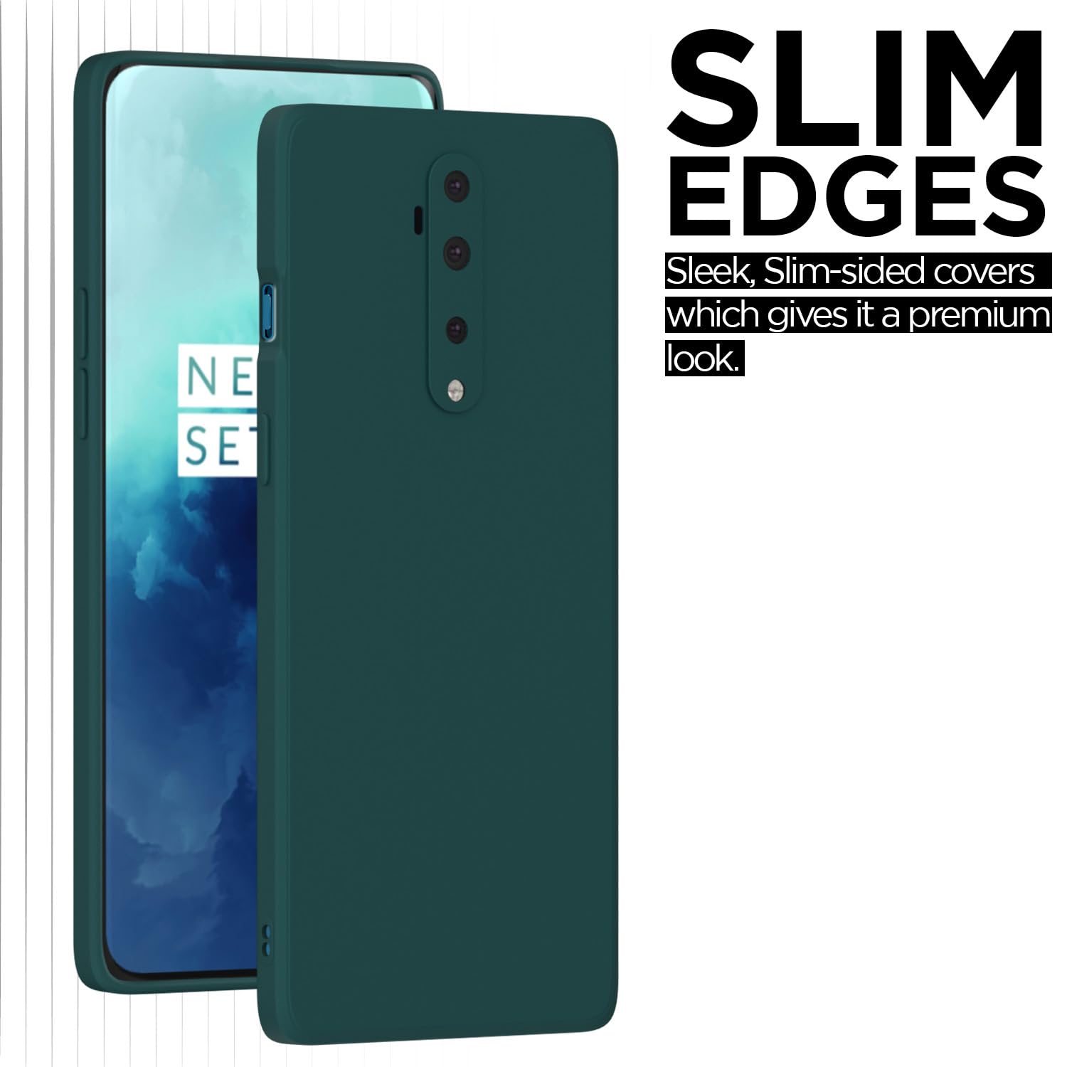 OnePlus 7T Pro back cover in green by Pikkme – photo 7