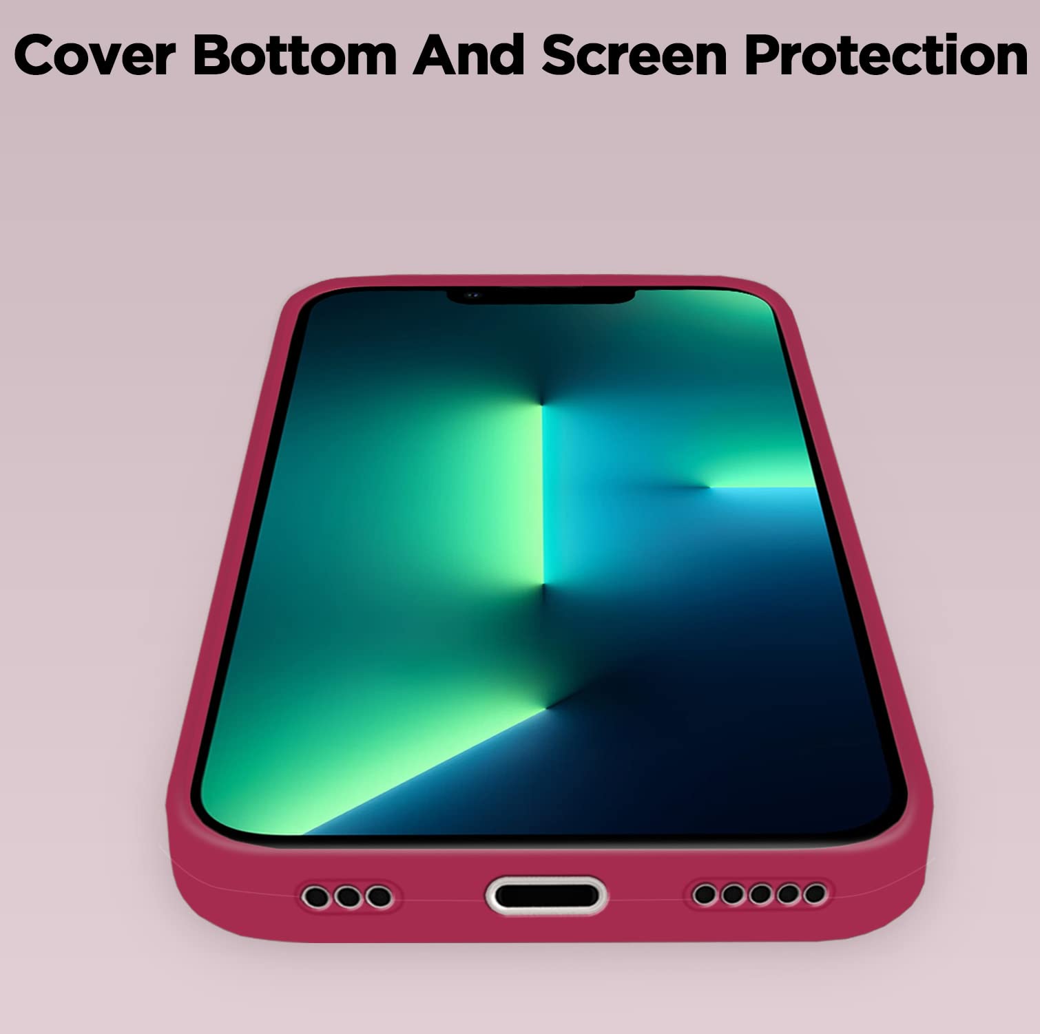Pikkme rose red mobile back cover for iPhone 13 Pro – photo 7
