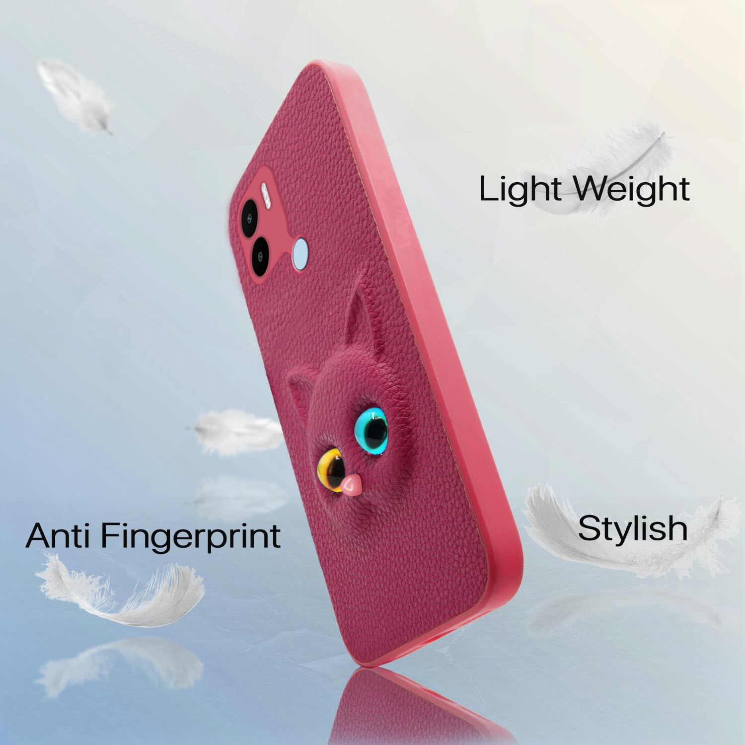 Pink Cat phone cover for Poco C51/Redmi A1 Plus/Redmi A2 Plus/C50, Redmi A1 Plus/A2 Plus/Poco C50 – Pikkme – photo 2
