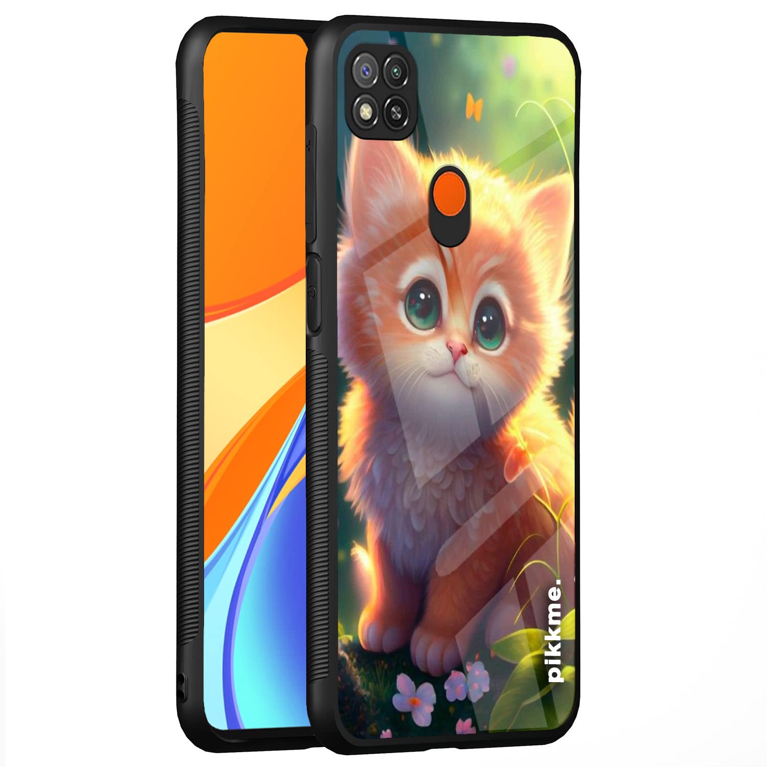 Pikkme Cat phone cover for Redmi 10A/9, Poco C31