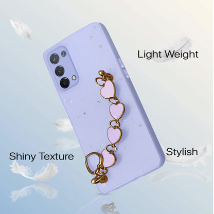 Oppo A74 5G Chain phone cover in purple by Pikkme – photo 6