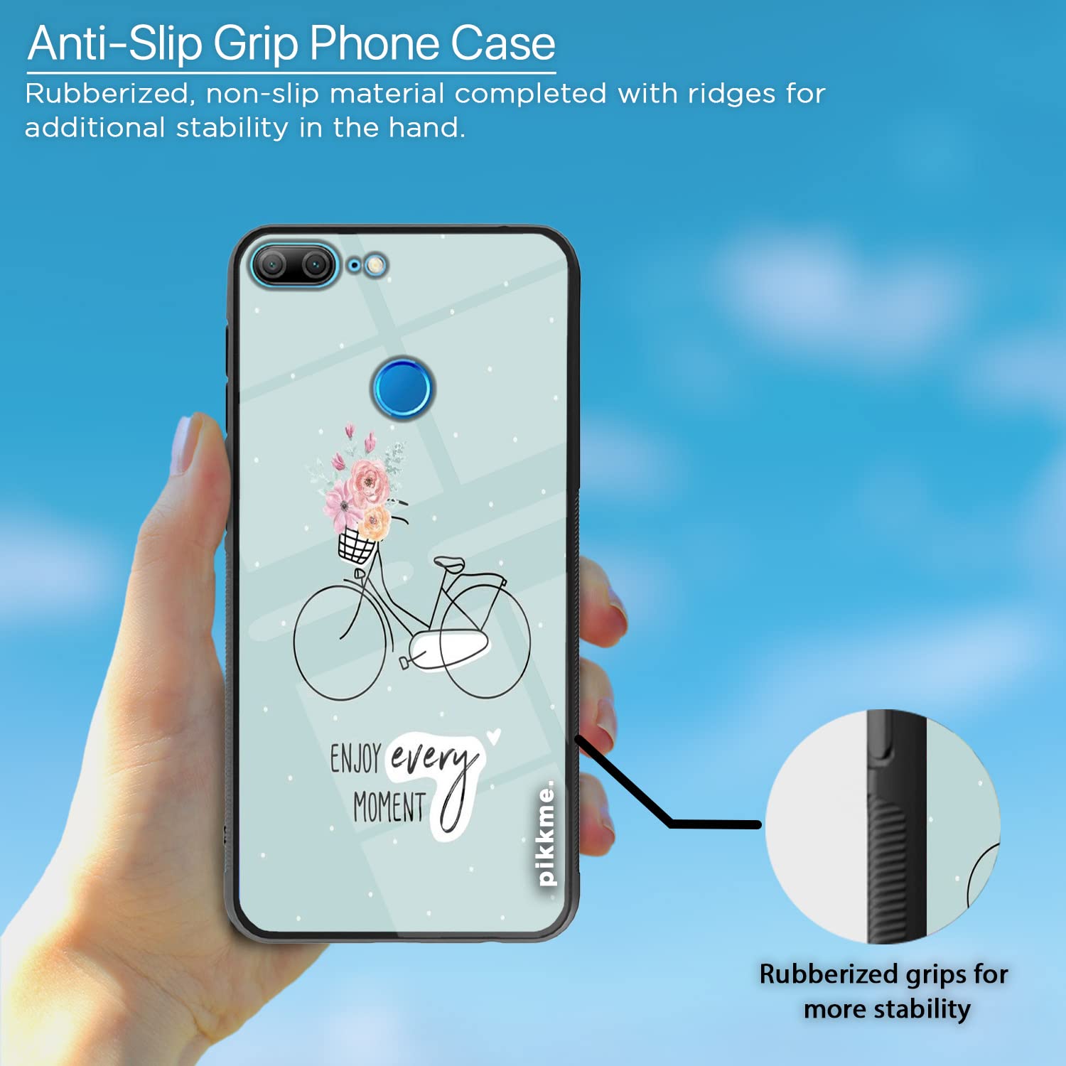 Pikkme Honor 9 Lite Hybrid mobile back cover – photo 5
