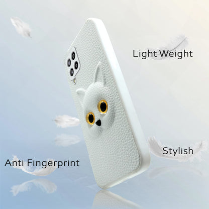 Pikkme white Cat back cover for Samsung M32 4G – photo 2
