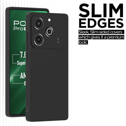 Black Matte phone cover for Tecno Pova 6 Pro 5G – Pikkme – photo 6