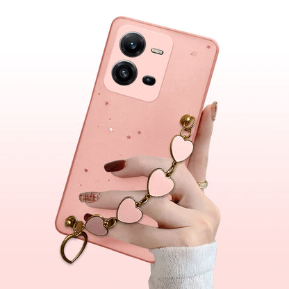 Vivo V25 5G Chain phone cover in pink by Pikkme – photo 3