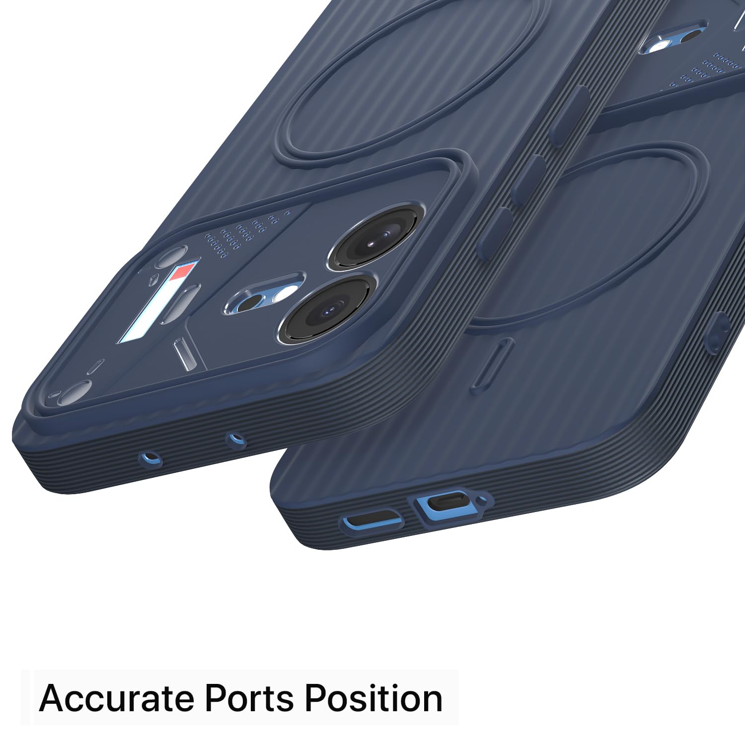 Pikkme blue mobile cover for Nothing Phone 4b 5G – photo 4