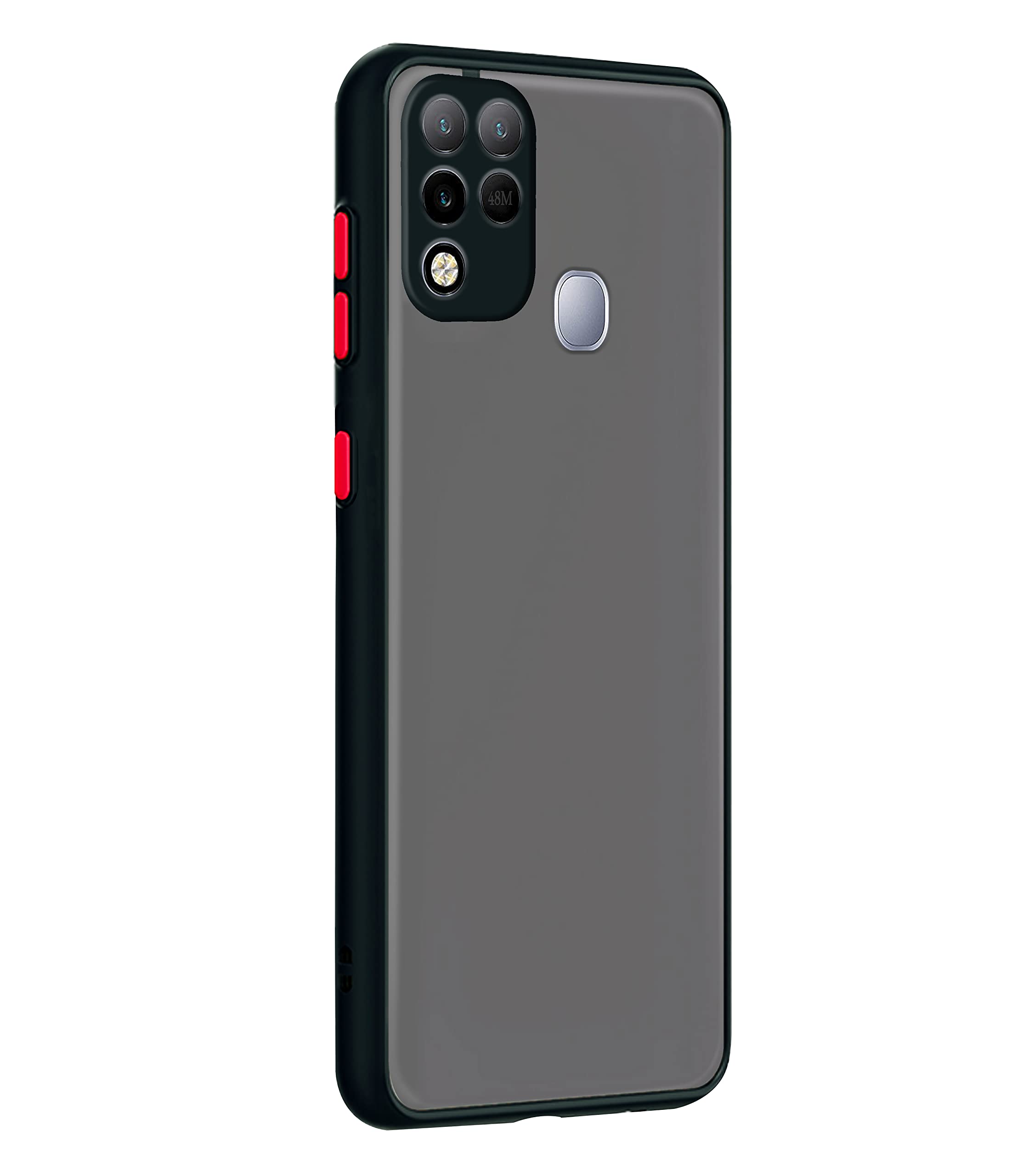 Infinix Hot 10s mobile back cover in black by Pikkme – photo 6