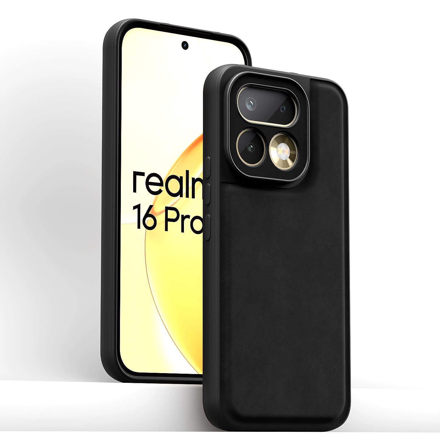Realme 16 Pro 5G mobile back cover in black by Pikkme – photo 2