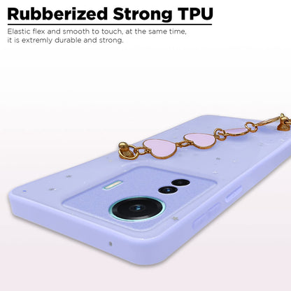 Vivo T1 Pro/iQOO Z6 Pro 5G Chain mobile cover in purple by Pikkme – photo 5