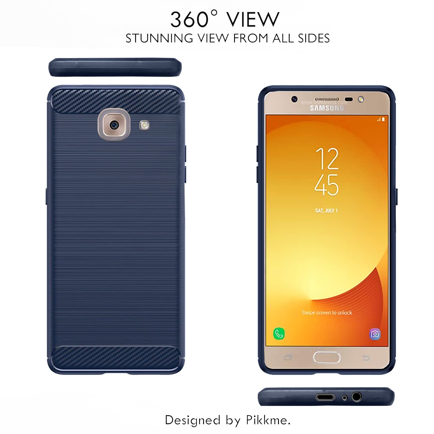 Blue mobile back cover for Samsung J7 Max – Pikkme – photo 5