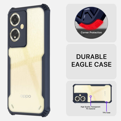Pikkme Oppo A59 5G Clear blue mobile back cover – photo 5