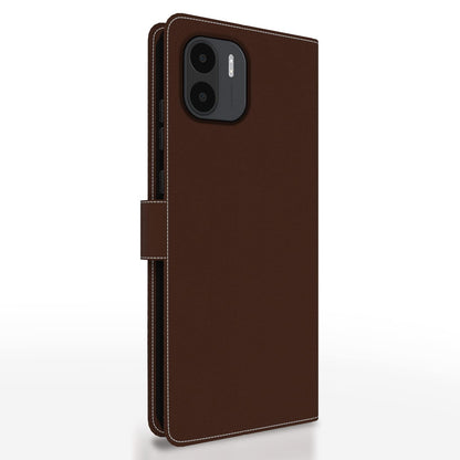 Pikkme Redmi A1/A2 brown & coffee mobile flip cover – photo 4