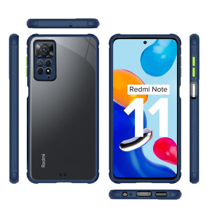 Blue Clear mobile back cover for Redmi Note 11/Note 11s – Pikkme – photo 3