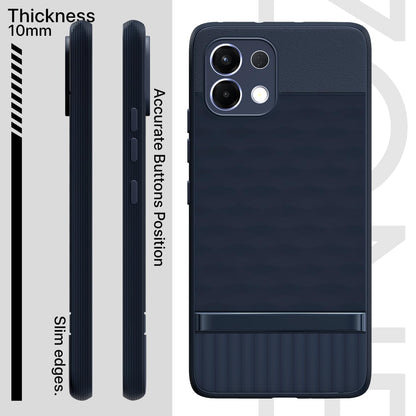 Pikkme Oppo K13 5G Shockproof Soft Flexible Gencase Back cover (Blue)
