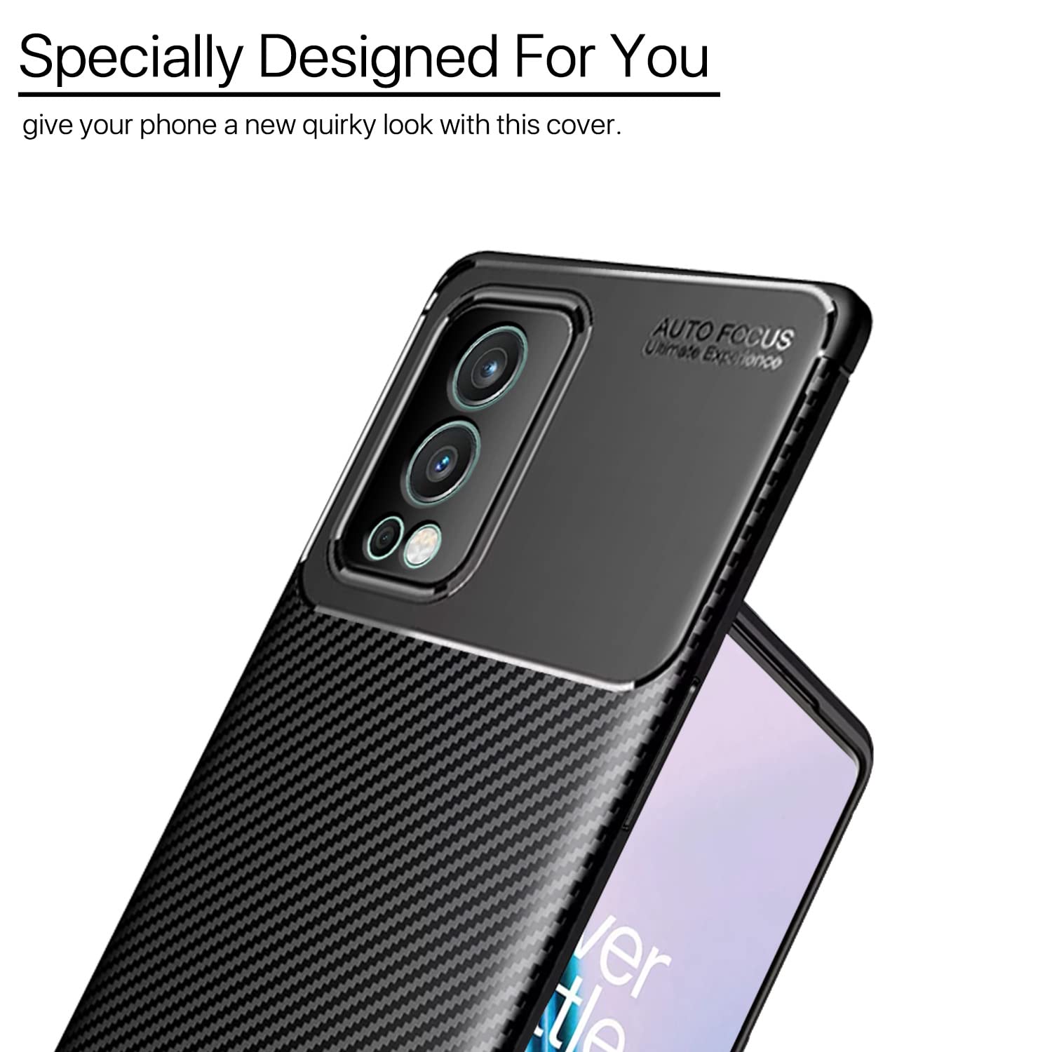 Black mobile cover for OnePlus Nord 2 5G – Pikkme – photo 6