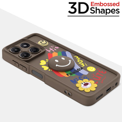 Moto G37 5G back cover in brown by Pikkme – photo 3