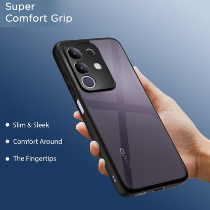 Vivo T4x/iQOO Z10x/Y31 Pro 5G Hybrid mobile back cover in black by Pikkme – photo 6