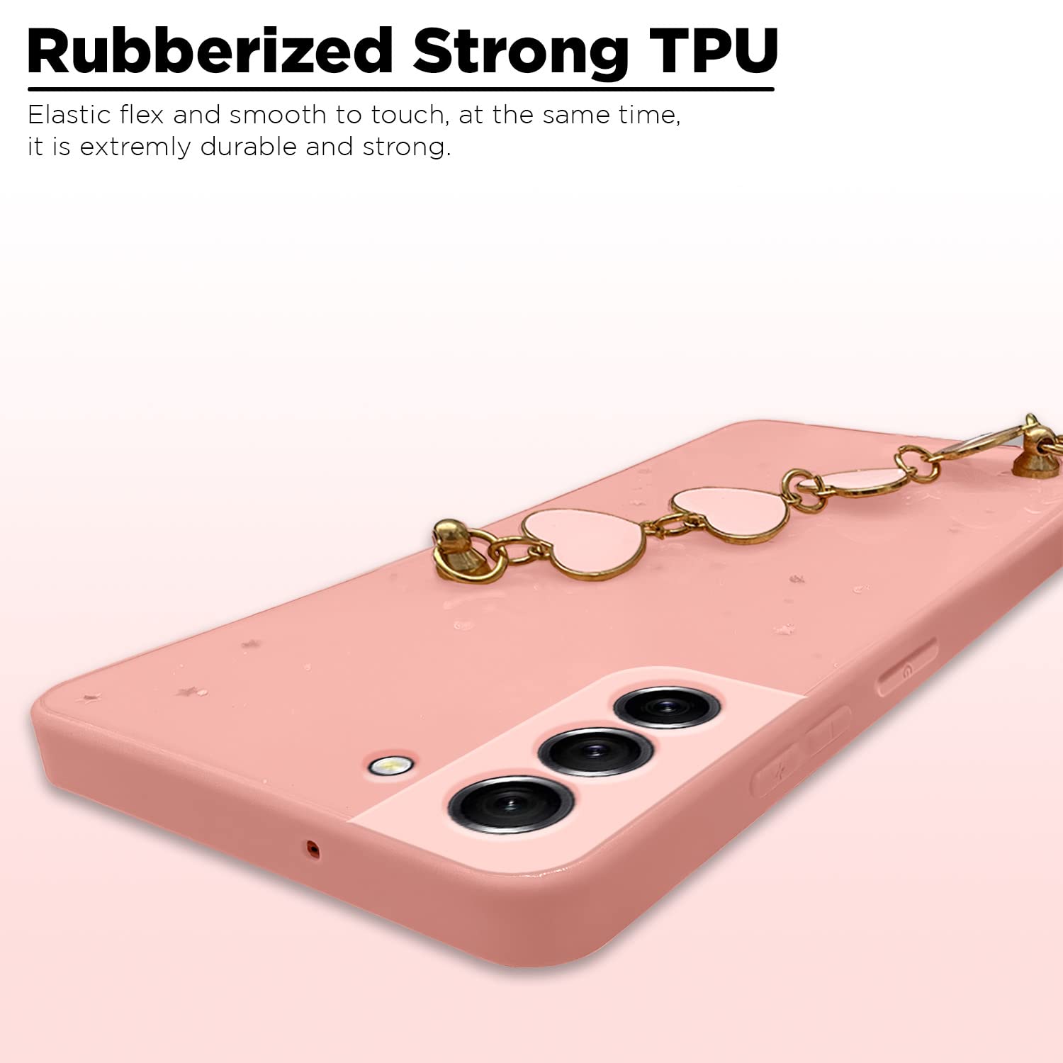 Pikkme Samsung S21 FE 5G Chain pink phone cover – photo 5