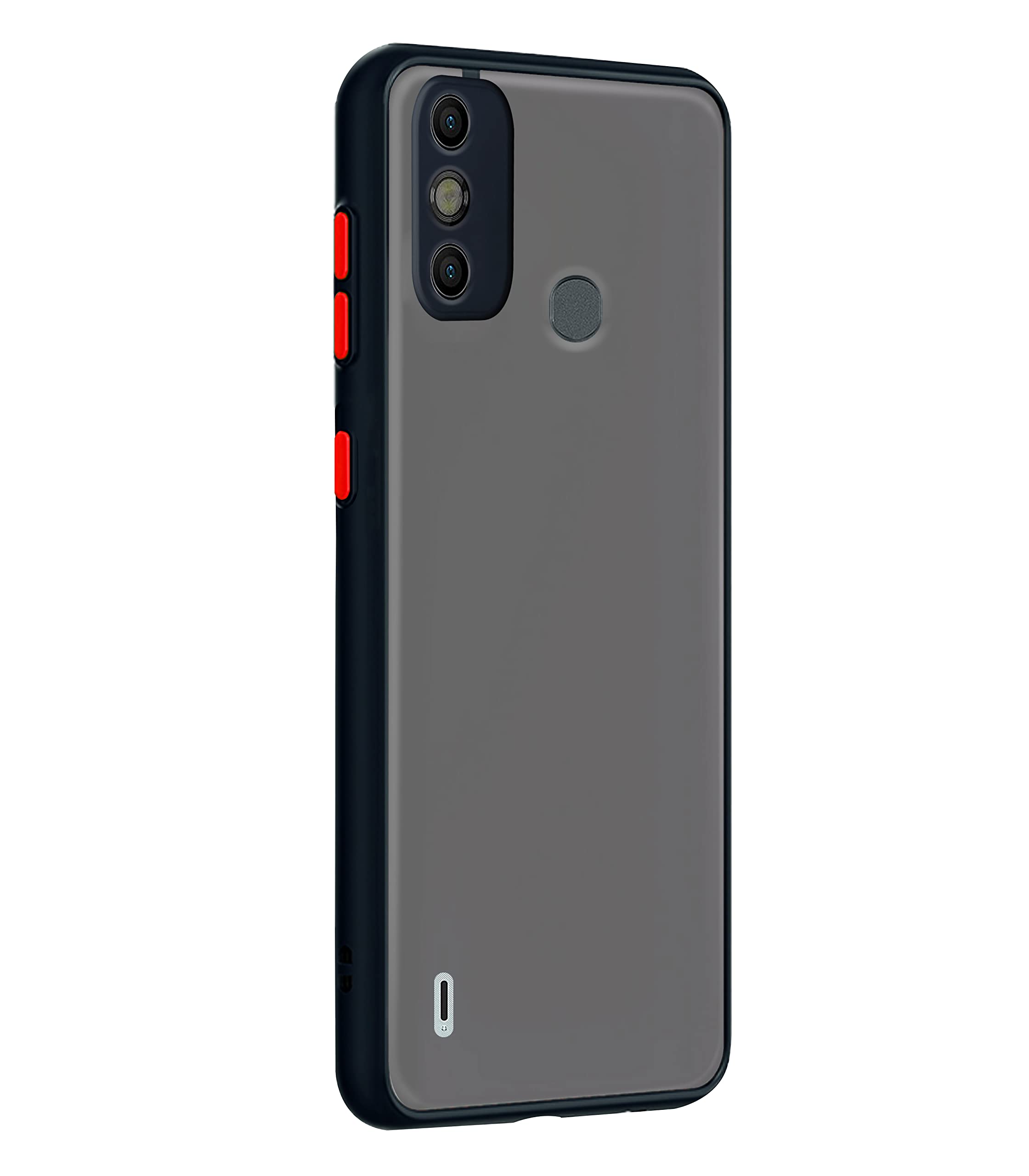 Tecno Spark 6 Go Hybrid back cover in black by Pikkme – photo 6