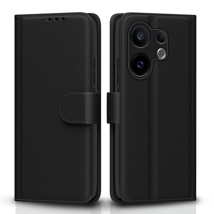 Black Wallet flip cover for Vivo V60/T4 Pro 5G – Pikkme