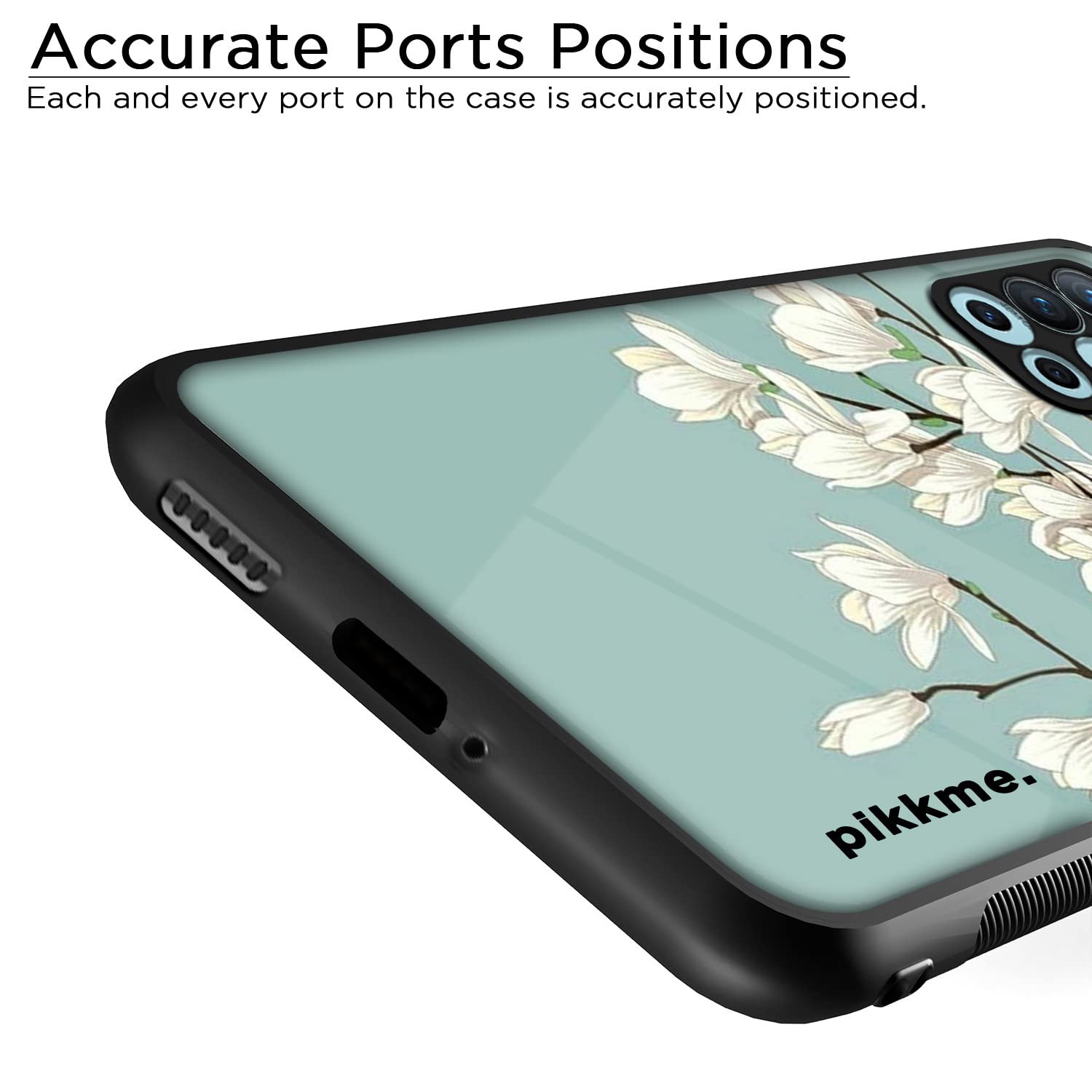 Pikkme OnePlus 8T Flower back cover – photo 6