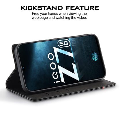 Black mobile flip cover for iQOO Z7/Z7s 5G – Pikkme – photo 5