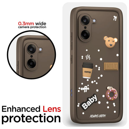 Pikkme brown mobile back cover for OnePlus Nord CE 5 5G/3D – photo 5