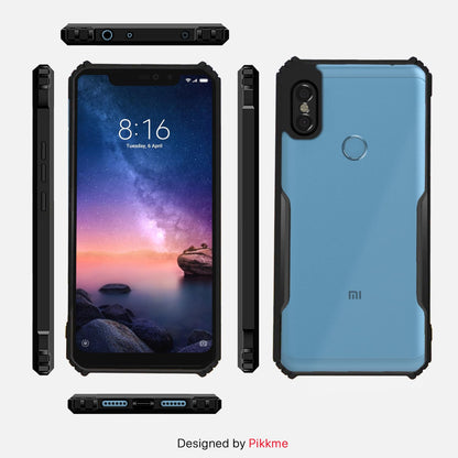 Redmi Note 6 Pro back cover in black by Pikkme – photo 3
