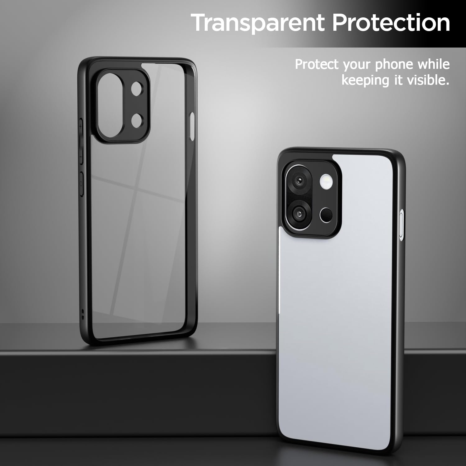 Pikkme OnePlus 13s 5G Eagle 2 Back Cover (Black)