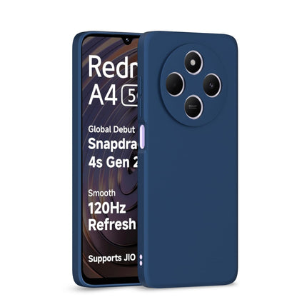 Blue Matte back cover for Redmi A4/14C/Poco C75 5G – Pikkme