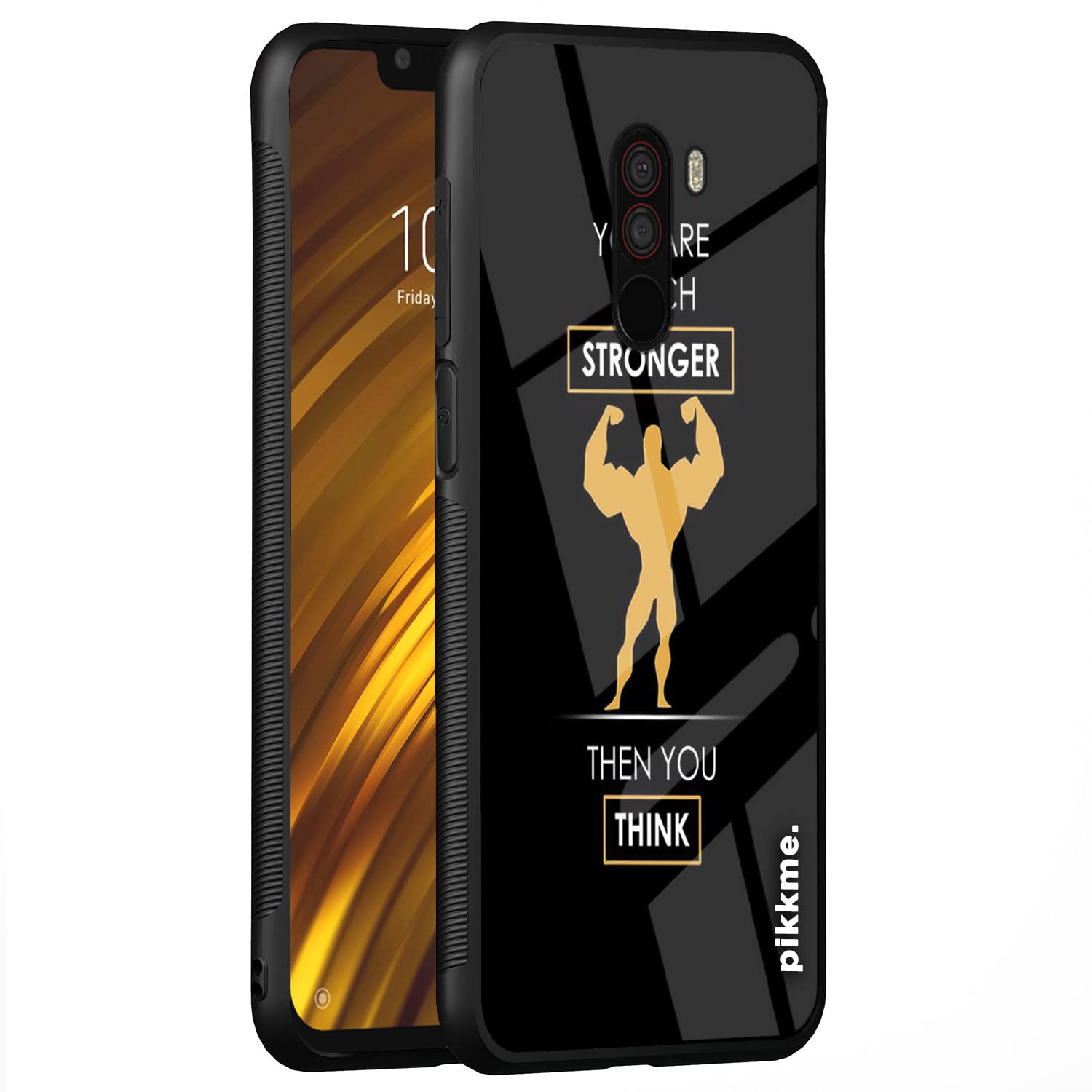 Poco F1 mobile back cover by Pikkme
