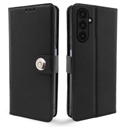 Pikkme Samsung A15 5G Button black flip case