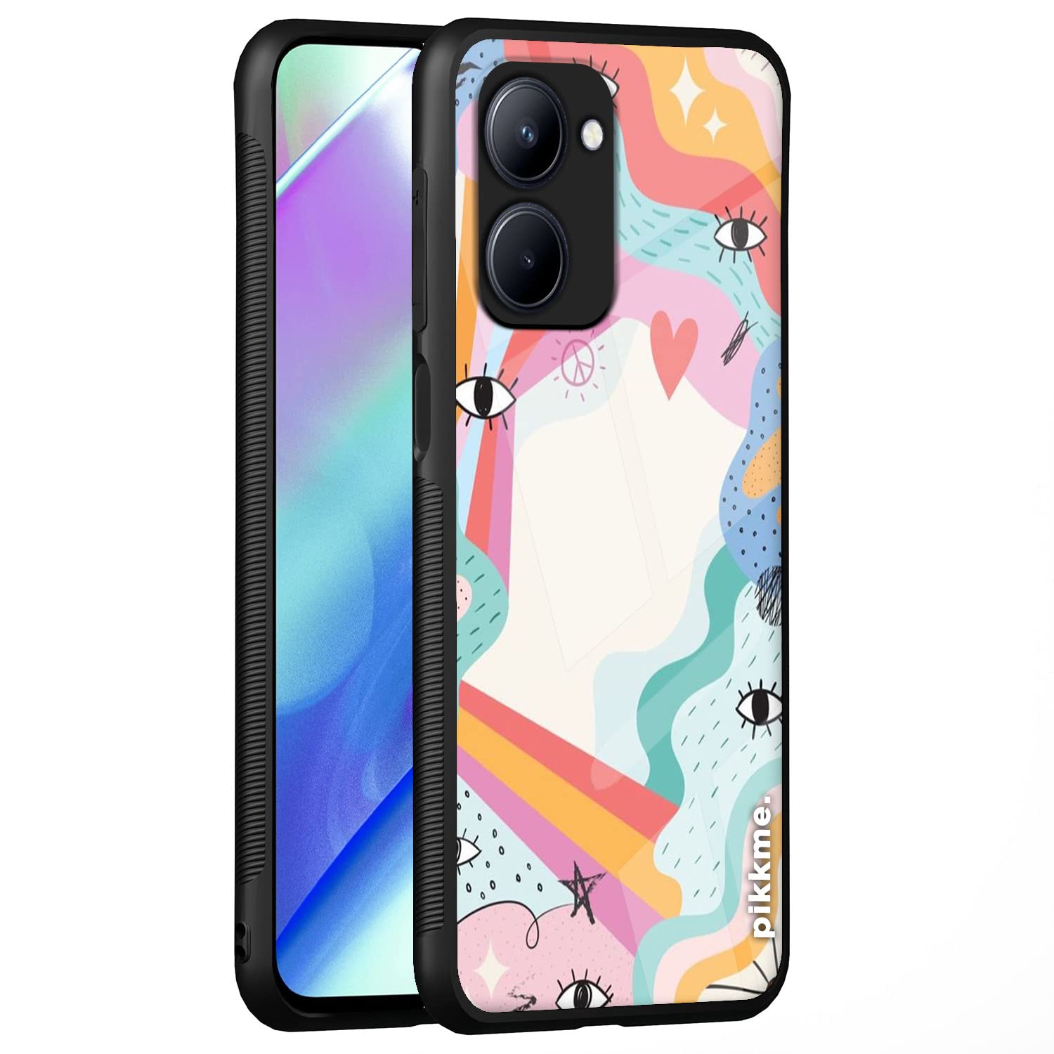 Pikkme Hybrid back cover for Realme C33