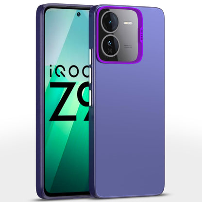 Purple Matte back cover for iQOO Z9 5G – Pikkme