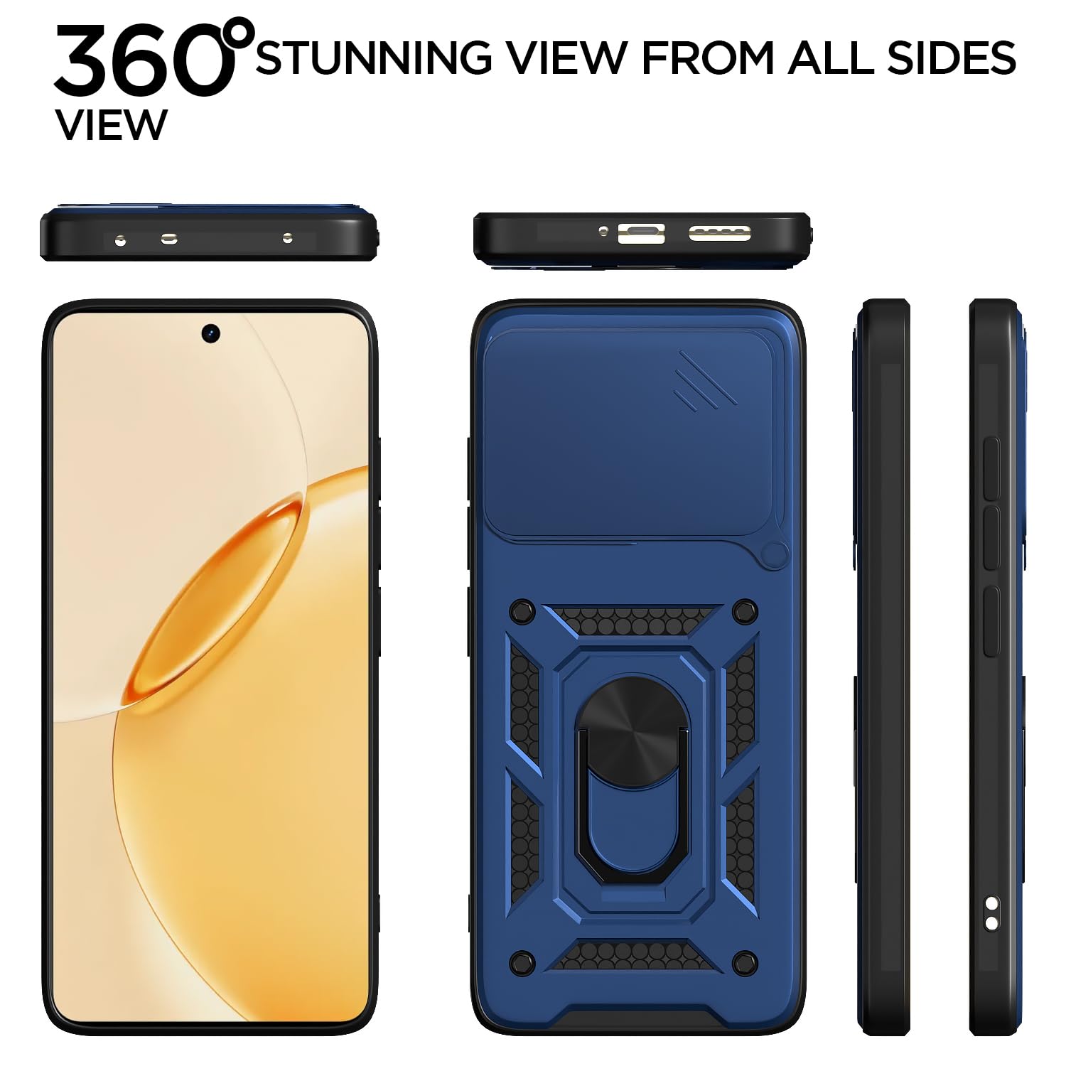 Pikkme blue phone cover for Realme 16 Pro Plus 5G/360 – photo 5