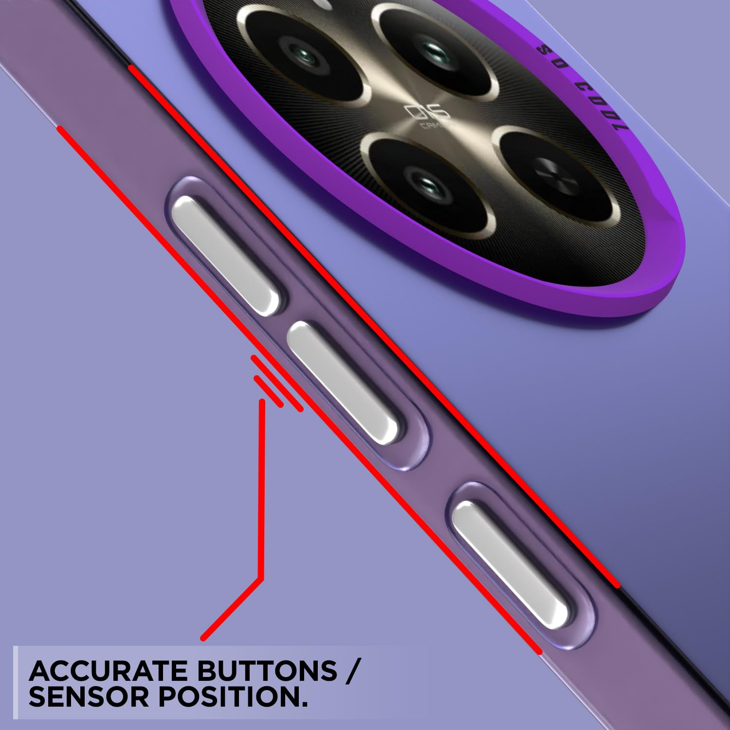 Pikkme Realme 12 Plus/P1/Narzo 70/70 Pro 5G purple mobile back cover – photo 7