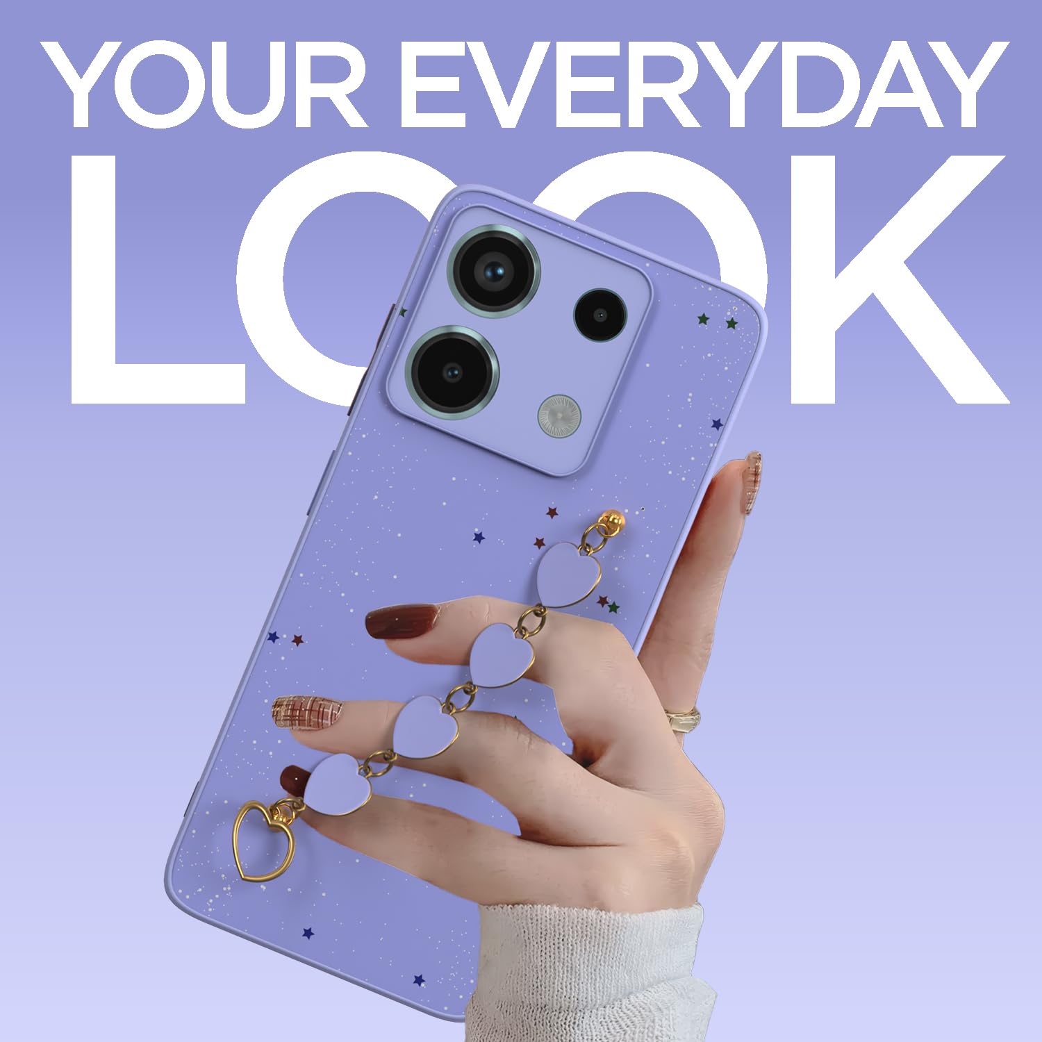 Pikkme Redmi Note 13 Pro 5G purple phone cover – photo 2