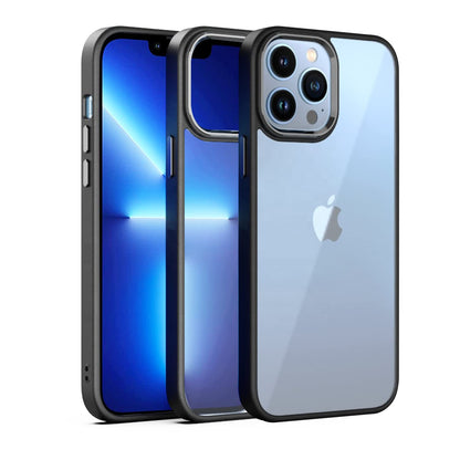 Pikkme iPhone 13 Pro Max Camring Back Cover (Black)